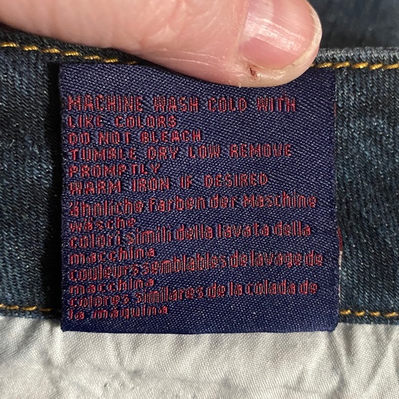 EUC Seven7 Jeans, Denim, Sz 32, Dark Blue Wash, Cotton, Stretchy, Like new - Picture 5 of 10